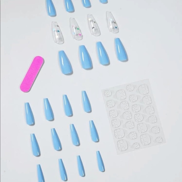 Press On Fake Nails 24pcs - Picture 2 of 3